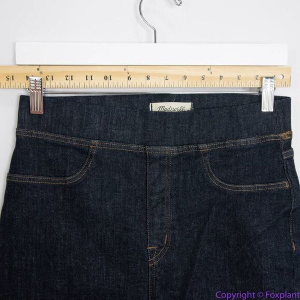 NEW Madewell Pull-On Skinny‎ Flare Jeans in Havenley Wash, 28 - Picture 8 of 14